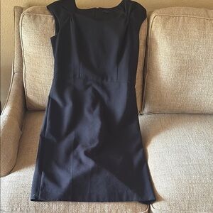 Ann Taylor Black Sleeveless Sheath Mini Dress for Cocktail